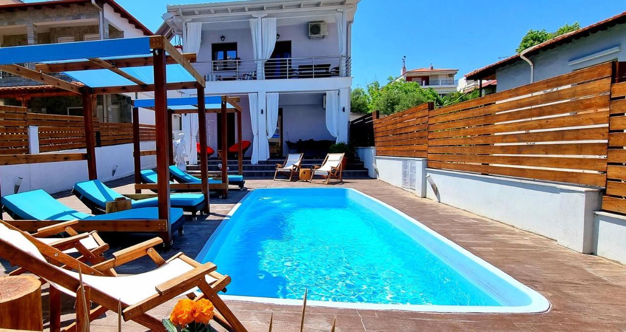 Villa Azzuro Ground Floor Nea Kallikrateia Exteriör bild