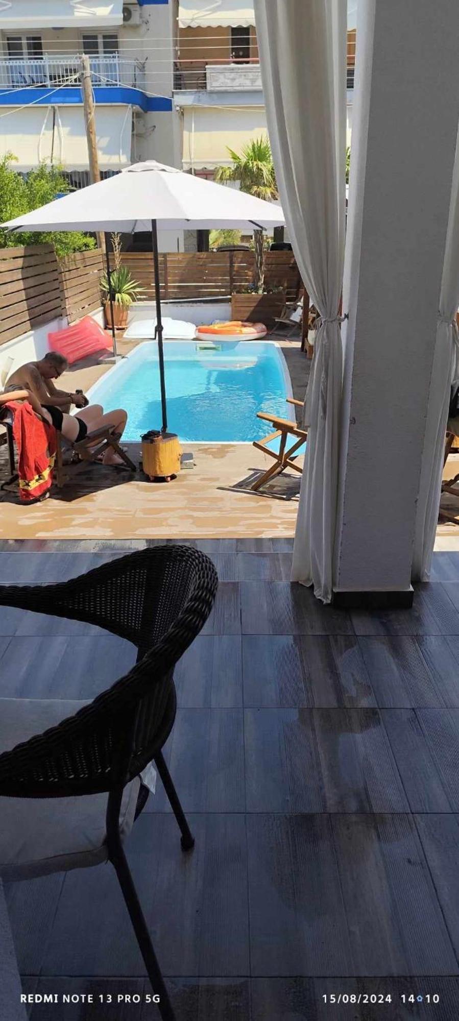 Villa Azzuro Ground Floor Nea Kallikrateia Exteriör bild